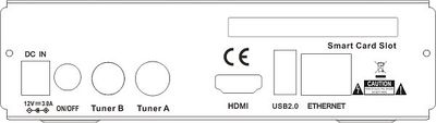 ZGEMMA H8.2H Combo DVB-S2/T2/C FULL HD CA Enigma2 H.265 HEVC