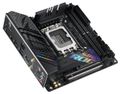 ASUS ROG STRIX B760-I GAMING WIFI/LGA 1700/mITX Základní deska, Intel B760, LGA1700, 2x DDR5 DIMM (max. 64GB), 2x M.2, Wi-Fi, HDMI, DisplayPort, USB typ C, mini-ITX