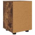 vidaXL Nočné stolíky 2 ks Dymová dub 30,5 x 30 x 43 cm