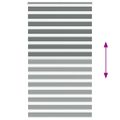 vidaXL Zebra roleta tmavošedá 135x200 cm šírka látky 130,9cm polyester