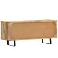 vidaXL TV stolík z mangovníkového dreva 90x30x40 cm
