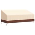 vidaXL Obal na 3-miestnu lavicu béžový 198x97x48/74 cm 600D oxford