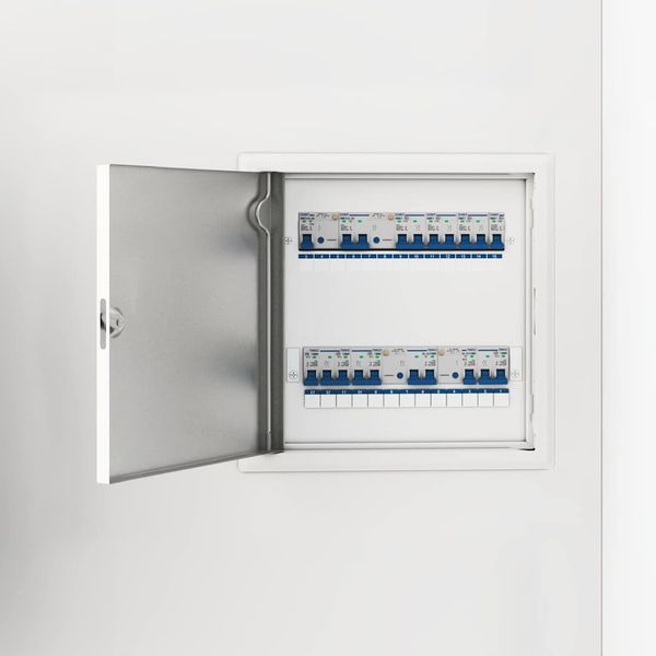 vidaXL Access Panel Biela 33 x 33 x 3 cm Oceľ