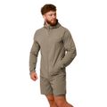 Bežecká bunda Pulse Vetiver - GymBeam, veľkosť L, veľkosť oblečenia L