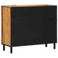 vidaXL Servírovacia skriňa Hnedá 90 x 33 x 75 cm Masívne mango drevo