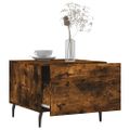 vidaXL Konferenčné stolíky 2 ks dymový dub 50x50x40cm kompozitné drevo