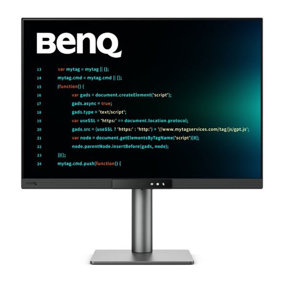 BenQ LCD RD280UG 28" IPS/3840x2560/5ms/400nits/2000:1/120Hz/DP/HDMI/USB/repro/pivot/pro programátory 3:2/zadní osvětlen Monitor, 28,2" IPS, 3840 × 2560 px, 120 Hz, HDR400, USB-C 90W, KVM, MoonHalo osvetlení, nano matný, 3:2, cerný