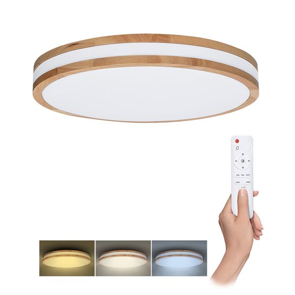 LED stropné svetlo Solight WO8007 Woody