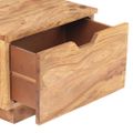 vidaXL Nočný stolík 40x30x30 cm, drevený masív