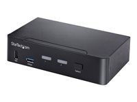 Hot Key Switching (SV231DPUCA) - Prepínač KVM / audio / USB - 2 x KVM / zvuk / USB - desktop - kompatibilný s TAA