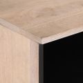 vidaXL TV skrinka 100x34x46 cm, mangový masív