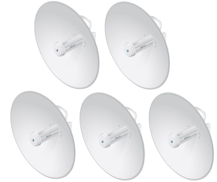 Ubiquiti PowerBeam 5AC-Gen2, vonkajšie, 5GHz AC, 2x25dBi, 5-pack