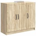 vidaXL Servírovacia skriňa Dub sonoma 89 x 34,5 x 77 cm