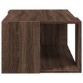 vidaXL Konferenčný stolík hnedý dub 89,5x48x30 cm kompozitné drevo