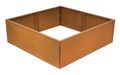 Vyvýšený záhon G21 102 x 32 x 102 cm, Corten