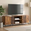 vidaXL TV skrinka 150 x 31 x 50 cm Staré drevo Kompozitné drevo