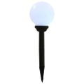 vidaXL Vonkajšie solárne lampy 8 ks 15 cm LED guľové RGB
