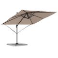 vidaXL Roma Parasol 286 x 284 x 265 cm Hliník a polyester Obdĺžnikový