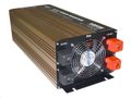Menič napätia CARSPA P5000 24V/230V 5000W USB, čistá sínusovka