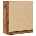 vidaXL Komoda staré drevo 60x30x70 cm kompozitné drevo