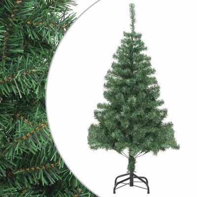 vidaXL Umelý vianočný stromček so stojanom 150 cm, 380 vetvičiek