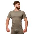 Bežecké tričko Pulse Vetiver - GymBeam, veľkosť L, veľkosť oblečenia L