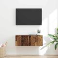 vidaXL TV nástenná skriňa Nástenný Staré drevo 78,5 x 31 x 29,5 cm
