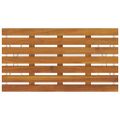 vidaXL Skladací bistro stolík 100x54x71 cm akáciový masív a oceľ