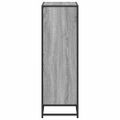 vidaXL Knižnica sivá sonoma 60x35x107,5 cm kompozitné drevo