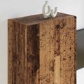 vidaXL TV nástenná skriňa 59,5 x 31 x 100 cm Staré drevo