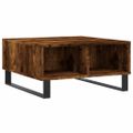 vidaXL Konferenčný stolík dymový dub 60x60x30 cm kompozitné drevo