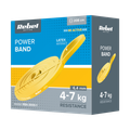 Latexová posilovací guma REBEL RBA-3000-1 Power Band PL-1 4-7 kg Žlutá