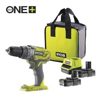 Ryobi, R18PD3-220S, 18V One Plus ™ priklepová vrtačka