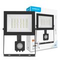 Modee LED Reflektor E-series + senzor 30W 120° 2400lm studená biela (ML-FLS6000K30WSEN)
