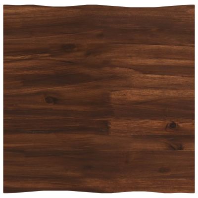 vidaXL Obdĺžnikový stôl 60 x 60 x 3,5 cm Štvorcový Tmavohnedá