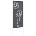 vidaXL Záhradná clona na súkromie Rezací Antracit 50 x 140 cm