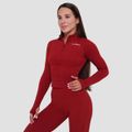 Dámsky športový top Ignite Dark Red - GymBeam, veľkosť XL, veľkosť oblečenia XL