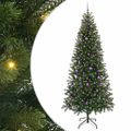 vidaXL Umelý vianočný stromček Zelená 240 cm PE a PVC
