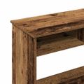 vidaXL Písací stôl staré drevo 80x40x75 cm kompozitné drevo