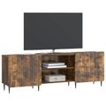 vidaXL TV skrinka Dymový dub 150 x 31 x 52 cm Kompozitné drevo