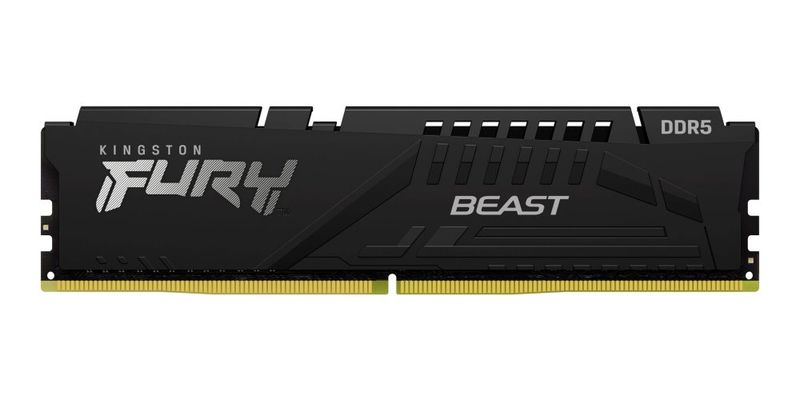 Kingston FURY Beast EXPO/DDR5/32GB/6000MHz/CL30/2x16GB/Black Operačná pamäť, DDR5, 32GB (2× 16GB kit), 6000MT/s, DIMM, CL30, čierna