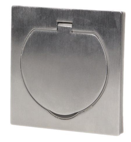 Zapustená zásuvka s viečkom, hermeticky uzavretá ORNO OR-AE-1397MB, nerez IP55 Zapustená zásuvka s viečkom, hermeticky uzavretá ORNO OR-AE-1397MB, nerez IP55