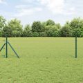 vidaXL Hexagonálny plotový základ 10 x 0,5 m PVC potiahnutá oceľ