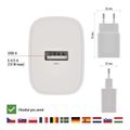 Nabíjačka USB EMOS V01B10 BASIC univerzálna 2A (10W) max.