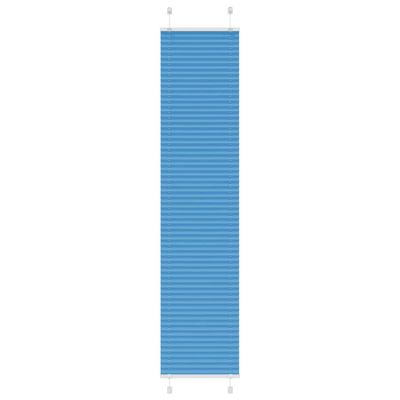 vidaXL Plisovaná roleta modrá 45x200 cm šírka látky 44,4 cm polyester