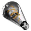 LED žiarovka DECO SMOKED ST64 / E27 / 4,5 W (19 W) / 180 lm / flame