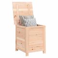 vidaXL Vonkajší box na vankúše 50x50x56 cm masívne jedľové drevo