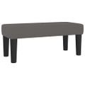 vidaXL Boxspring posteľ s matracom sivá 90x190 cm umelá koža