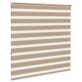 vidaXL Zebra roleta 150x150 cm šírka látky 145,9 cm polyester