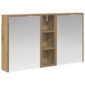 vidaXL Set kabinetov do kúpeľne 3 ks 106 x 16 x 62,5 cm